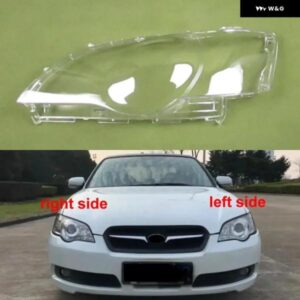 スバル レガシィ 2003 2004 2005 カーアクセサリー ヘッドライト レンズ カバー ク リア ヘッドランプ シェルプレキシガラス