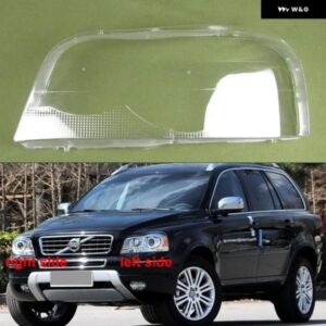ボルボ XC90 2004-2013 カーアクセサリーク リア ヘッドランプ カバー ヘッドライト シェルレンズ プレキシガラス