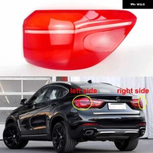 BMW X6 F16 2015-18 リアアウター テールランプカバー ブレーキライトシェルプレキシガラス交換