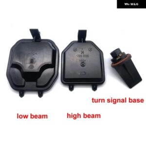 BMW 7シリーズ E66 730 740 750 760 2003-2008 低高ビームライトダストカバー 防水 防塵 シール ヘッドライト キャップ 1個