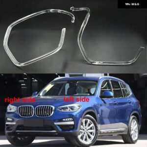 BMW X3 X4 G02 G08 2018-21 オートアクセサリー デイタイム ランニングライト チューブ ヘッドライト ライトサークルリングガイドプレート