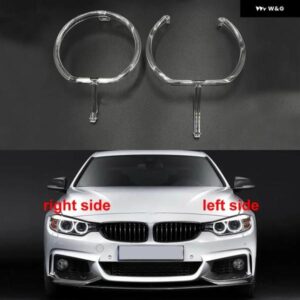 BMW 4シリーズ F32 F36 2013-16 カーアクセサリー DRL デイタイム ランニングライト チューブ ヘッドライト サークルリングガイドプレート