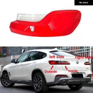 BMW X4 2019-22 カーアクセサリーアウター テールライト シェルリア信号 パーキング ライトカバー プレキシガラス