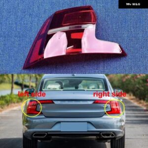 ボルボ S90 2017-20 カーアクセサリーアウター テールランプカバー テールライト シェルリアブレーキライトマスクプレキシガラス