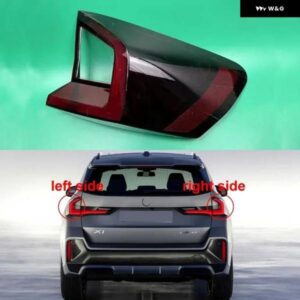 BMW X1 2023 カーアクセサリーリアアウター テールライト シェルテールランプカバー ウィンカーストップライトマスクプレキシガラス