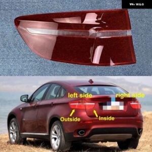 BMW X6 E71 39753-2014 リアアウター テールランプカバー ブレーキライトシェルプレキシガラス交換