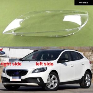 ボルボ V40 2013-2016 フロント ヘッドライト カバー クリアマスク ヘッドランプ シェルプレキシガラス交換