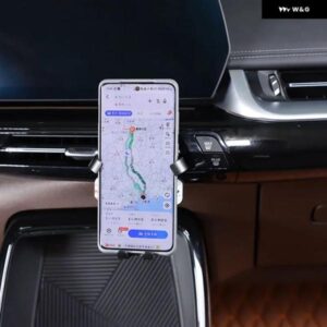 BMW X1 IX1 U11 2023-2024 ABS ブラック中央 制御 携帯電話ホルダー GPS ナビゲーション ブラケット インテリア アクセサリー