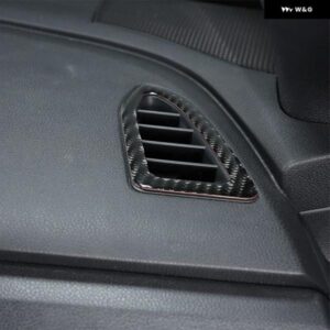 スバル WRX/WRX STI 2022-2023 ソフトカーボン ダッシュボード エア アウトレット フレーム カバー トリム ステッカー カ