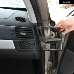 BMW X3 E83 2006-2010 ABS カーボンカーサイド 空調 ベントアウトカバー トリム ステッカー カーアクセサリー