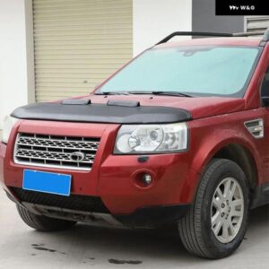 ランドローバー フリーランダー 2 2007-12 革黒フードカバー 砂ブロック石ウィンカーフードセットカーアクセサリー