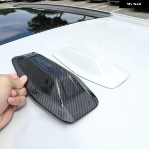 BMW G26 I4 アクティブツアラー U06 X1 U11 2021-2024 ABS カーボンルーフ ふかひれアンテナカバー 装飾 カーアクセサリー