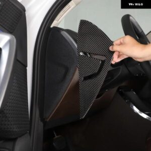 BMW X1 IX1 U10 U11 2023-2024 ソフトカーボンドア防止 クッション トリム ステッカー インテリア カーアクセサリー