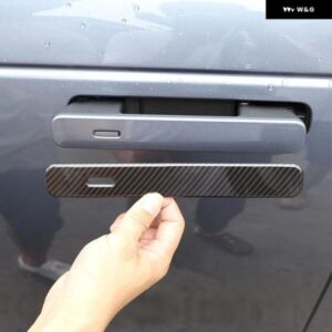 ランドローバー レンジローバー VELAR 2017-2024 ABS カーボン ドアハンドル トリム カバー カーアクセサリー
