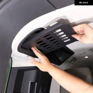 ランドローバー ディフェンダー 110 130 2020-2024 合金 黒 トランク ルーフ ラック 収納 ホルダー バッグホルダー カーアクセサリー
