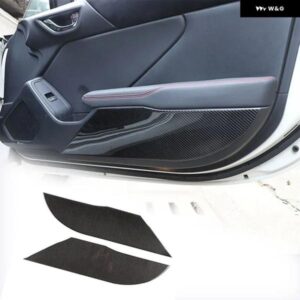 スバル BRZ 2022 2023 ソフトカーボンドアキック パネル 装飾 ステッカー 内装アクセサリー