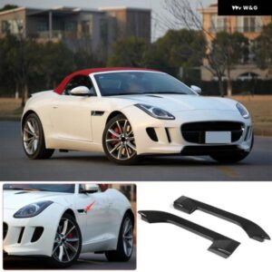 ジャガー F タイプ 2013-2023 サイドフェンダーカバー トリム フレーム 装飾 ステッカー ABS カーアクセサリー