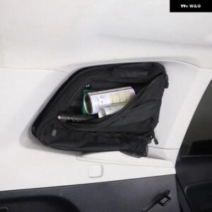 スバル フォレスター 2013-2024 オックス フォード 布黒 トランク 収納 ボックス バッグ貨物ツールパッケージカーアクセサリー
