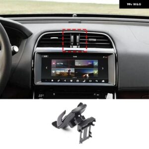 ジャガー XE 2015-2019 F-PACE 2016-2020 ABS ブラックカーセンター コントロール 電話ホルダー GPS ナビゲーシ