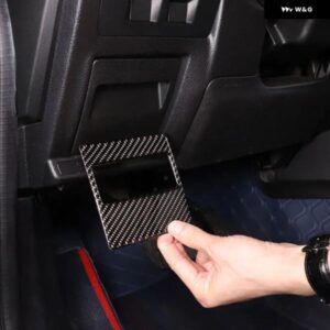 スバル フォレスター 2013-2018 ソフトカーボン抵抗スイッチ パネル カバー トリム ステッカー カーアクセサリー