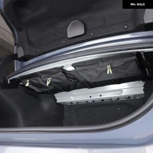 BMW 5シリーズ G60 2024 オックス フォード 布黒 トランク 収納 袋ポケット オーガナイザー 収納 インテリア アクセサリー