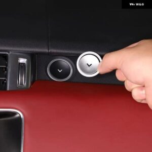 ランドローバー レンジローバー レンジローバー スポーツ 2014-2017 ステンレス コドライバー 収納 ボックス スイッチ ボタン リングカー