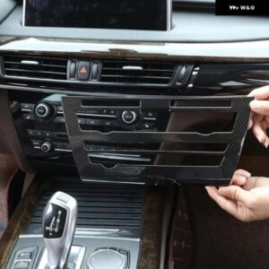 BMW X5 F15 X6 F16 2014-2018 ABS カーセンター コンソール ボリューム 空調 ベントフレーム パネル ステッカー カーアクセサリー
