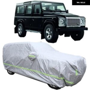 ランドローバー ディフェンダー 110 2004-2018 車カバー 屋内屋外日焼け止め熱 UV 雪太陽 防塵 カーアクセサリー