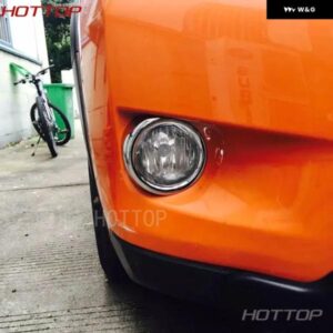 スバル 2個 XV フロント FOALIAHT カバー トリム ベゼル ガーニッシュランプ フォグライト バンパー インサートリング MOIDI