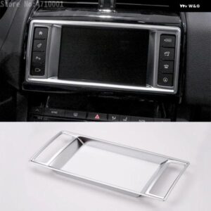 ジャガー ABS クローム ダッシュボード ナビゲーション画面フレーム トリム XE F ペース F ペース X761 2016 アクセサリー カ