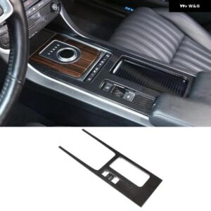ジャガー ABS カーボンスタイル 中央 制御 水カップホルダー パネル カバー トリム ステッカー F-PACE XE XEL XF XFL 2