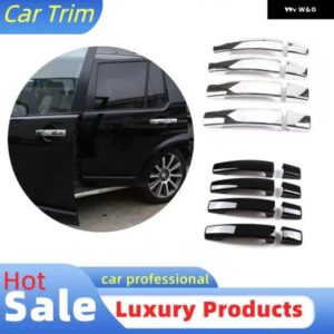 ランドローバー ディスカバリー 3 LR3 2004-2009 用 ABS 車アウター ドアハンドル 装飾 カバー ステッカー フリーランダー 2 2007-2012 アクセサリー用