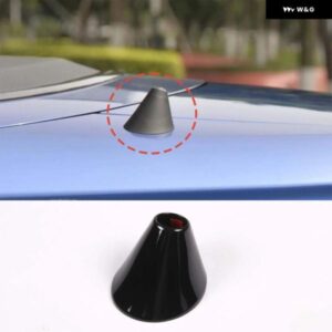 BMW 2シリーズ F23 2015-2019 コンバーチブル版 ABS カーボン スタイリング ルーフ アンテナベースカバー 装飾 アクセサリー
