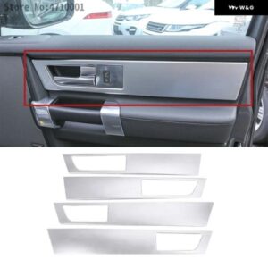 ランドローバー ABS クローム インテリア ドアハンドル パネル カバー トリム ステッカー ディスカバリー 4 LR4 2010-2016 カーアクセサリー 4個