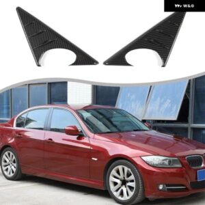 BMW 3シリーズ E90 2004-2012 A ピラー トライアングル 装飾 カバー ステッカー 車 外装 装飾 アクセサリー
