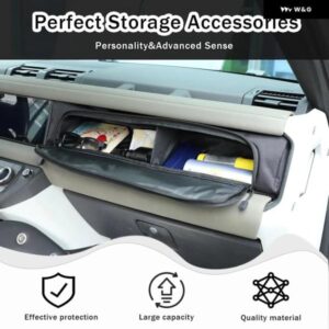 ランドローバー インパネ電話 収納 袋 ディフェンダー 90 110 130 2020-2024 収納 袋 グローブ ボックス 蓋カーアクセサリー