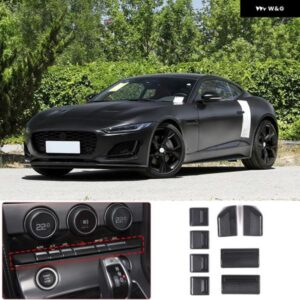 ジャガー 13-24 F-TYPE ABS 黒中央 制御 アセンブリ ボタン スイッチカバー カー インテリア アクセサリー