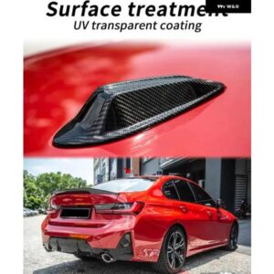 BMW 2 3シリーズ G20 G80 M3 G82 M4 G42 G87 M2 2023-2024 カーボン 外装 ルーフ アンテナカバー ドームアンテナシェル トリム キャップ