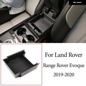 ランドローバー カーセンター コンソール アームレスト ボックス 収納 ボックス 電話トレイ部品 レンジローバー EVOQUE 2019 2020 インテリア アクセサリー