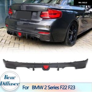 BMW リア バンパー ディフューザー リップ 2シリーズ F22 F23 M スポーツクーペコンバーチブル M235I M240I 2013-2017 リア ディフューザー カーボン