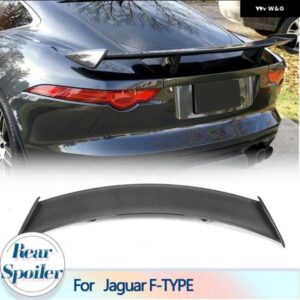 ジャガー カーボンリア トランク スポイラー ウイング F-TYPE クーペ R S SVR 400 スポーツ 2014-2018 リア トランク