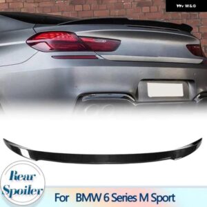 BMW リア トランク スポイラー ウイング 6シリーズ 640I 650I M スポーツコンバーチブル 2 ドア 2013-2018 カーボンリアブーツ スポイラー リップ