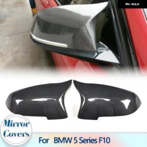 BMW サイドバック ミラー カバー キャップ 5 6 7シリーズ F10 F12 F01 2013-2017 カーボン交換バック ミラー カバー