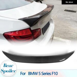 BMW リア トランク スポイラー 翼 5シリーズ F10 2010-2016 カーボンオートレースリア トランク トランク リッド スポイラー ウイン グリップ