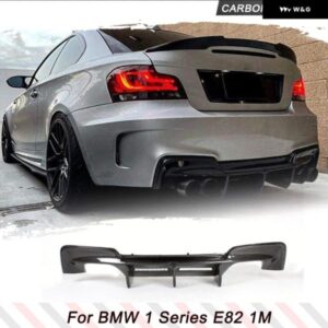 BMW リア バンパー ディフューザー リップ スポイラー E82 1シリーズ 1M クーペ 2 ドア 2011 2012 2013 リア バンパー ガードカーボン/FRP