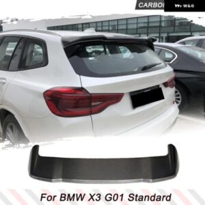 BMW カーボンリアルーフ スポイラー ブーツリップ ウイング X3 G01 スタンダード 2018-2020 トランク ルーフ スポイラー ウィンドウウイン グリップ