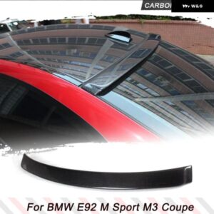 BMW カーボンルーフ ウイング レーシング スポイラー ウィンドウ 延長 リップ 328I 335I 3シリーズ E92 M スポーツ M3 クーペ 2 ドア 2007 - 2012