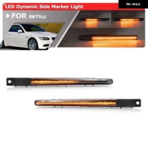 BMW スモーク LED サイドマーカーウインカーダイナミック流れるウィンカー 3シリーズ E90 E92 E93 M3 63137838539 63137838540 51138046447