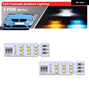 BMW 足元周囲ライト 1 2 3 4 5 6シリーズ F20 F21 F22 F23 F30 F31 F34 F32 F36 M2 M3 M4 LED アンダーダッシュカーテシライト