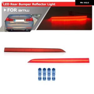 BMW 3シリーズ F30 F31 M スポーツ 2012-2019 LED リア バンパー リフレクター ライトオートテールブレーキ信号ランプ 63147847166 BM1184103
